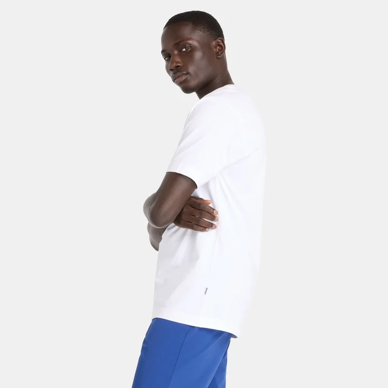 New Balance White Men's Athletics Choice T-Shirt for Men | Best Price UAE
