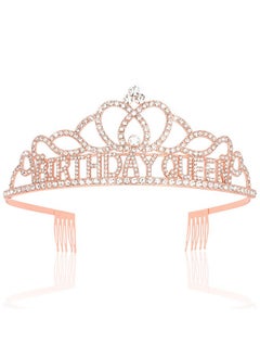 Birthday Crown Birthday Queen Crown For Women Girls Birthday Tiara Rose Gold Birthday Decorations - pzsku/Z9FA885CD60A5F206B894Z/45/_/1718616618/06f60011-04ec-48be-9236-e167af1dd146