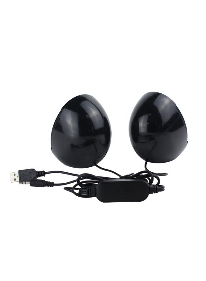 Kisonli Electronic Speakers 2.0 USB Computer Desktop Wired Speaker Accessories - Image 5