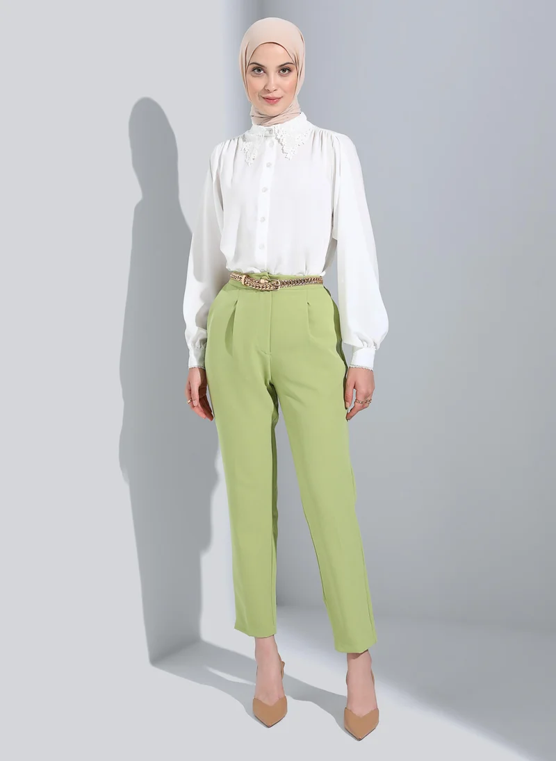 Refka by modanisa Green - Pants - Refka