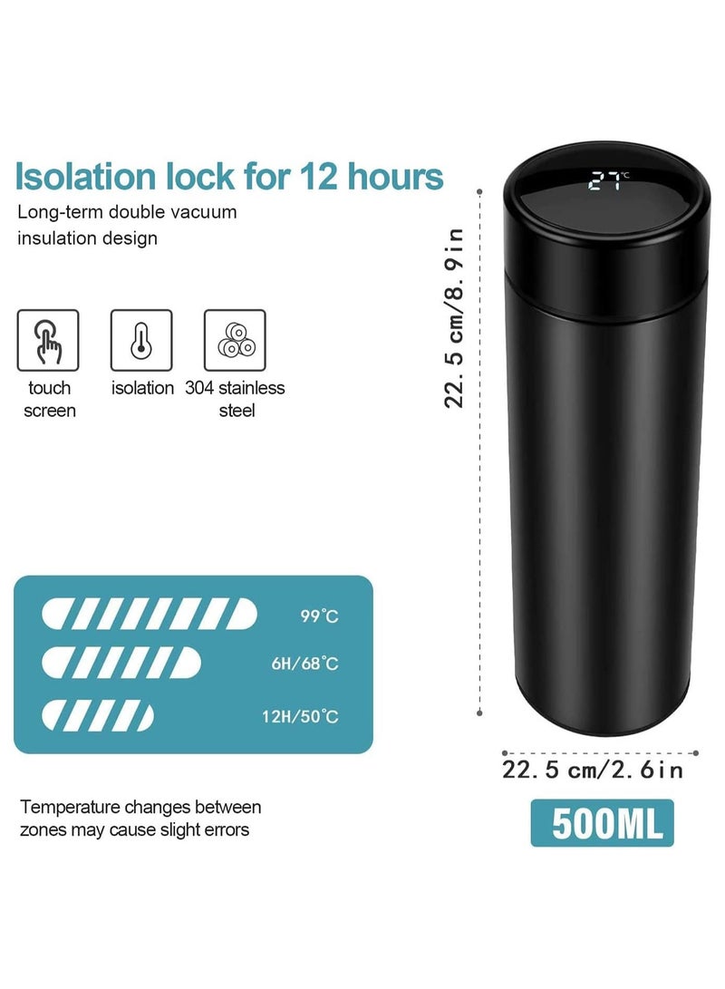 Vacuum Insulated Temperature Display LCD Touch Screen Stainless Steel Bottle Multicolor  - Image 3