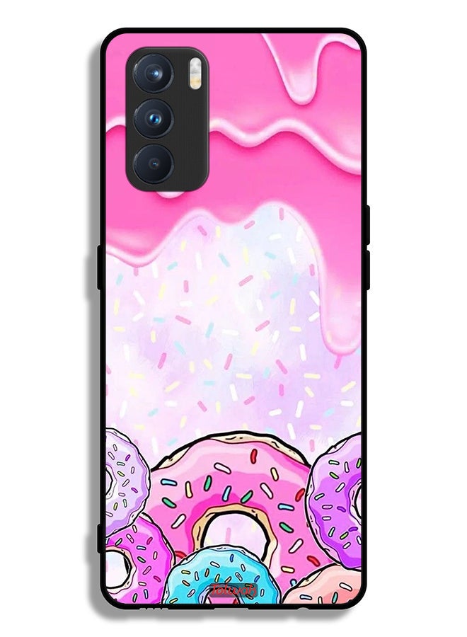Tolwak Oppo K9 Pro Protective Case Cover Donut Colors - Image 2