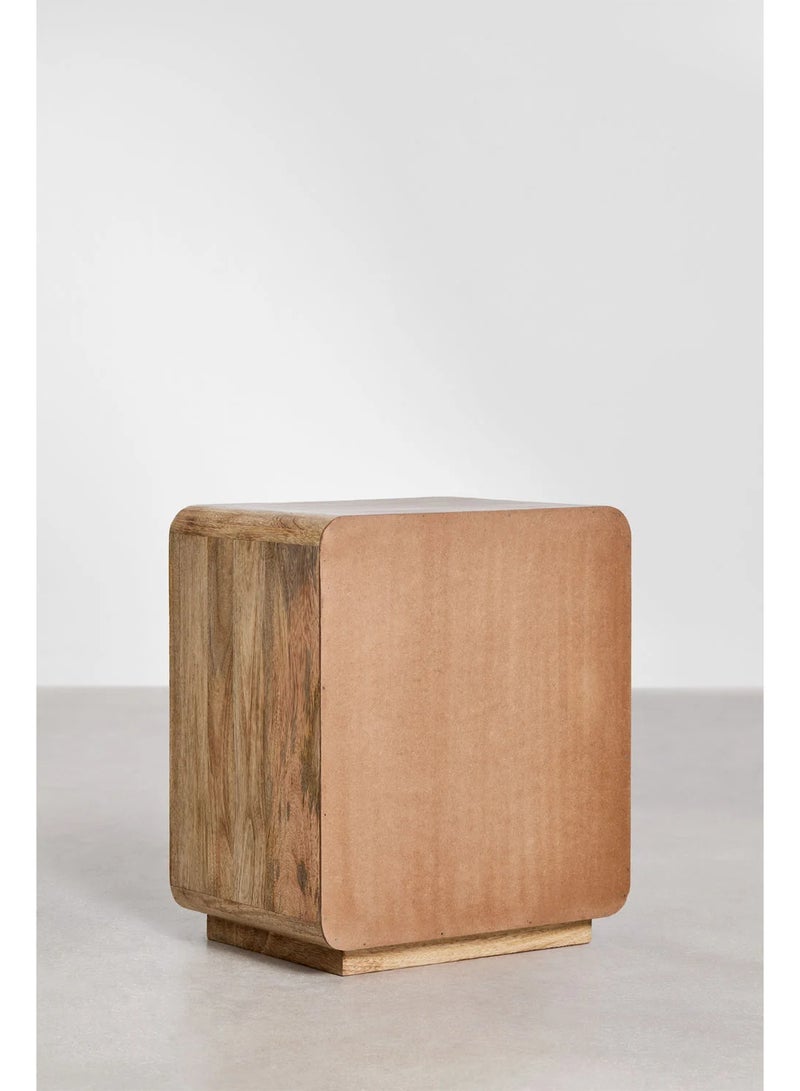 أرتيسانيا - المنزل والمعيشة طاولة سرير مستطيلة من أبرامز (50 × 35 سم) - Image 5