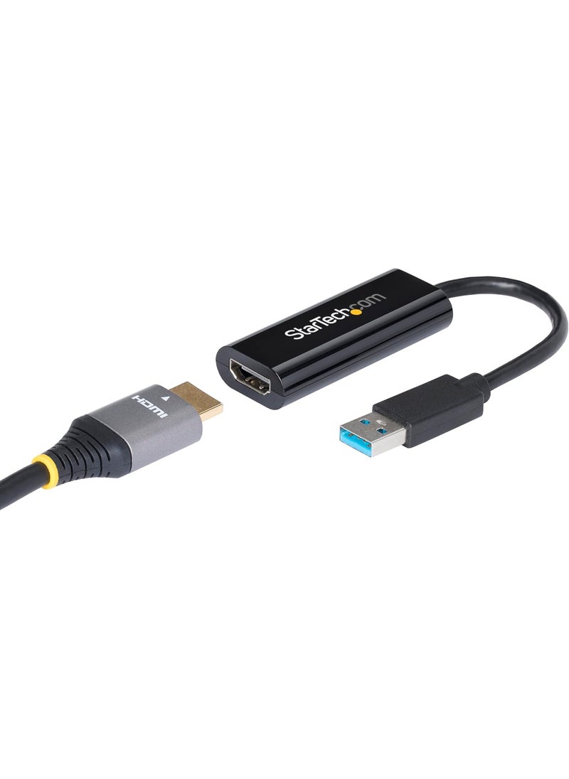 StarTech StarTechcom USB 30 to HDMI Adapter USB to HDMI Monitor Converter for Windows 1080P TAA no support for macOSChromeOSLinux  - Image 1