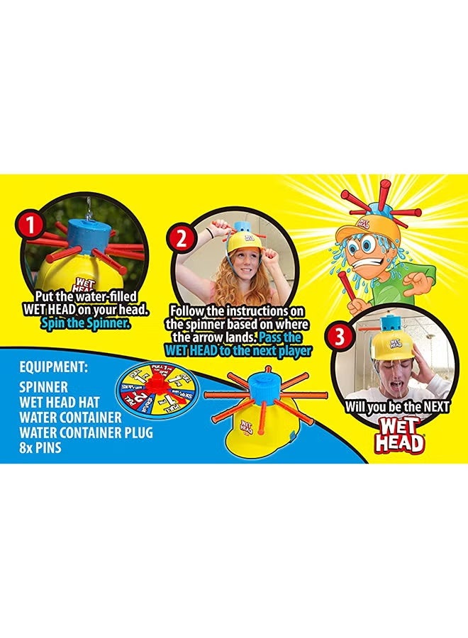 Wet Head Hat Water Game Challenge Wet Jokes And toy funny Roulette Game toys Gags & Practical Jokes - Image 4