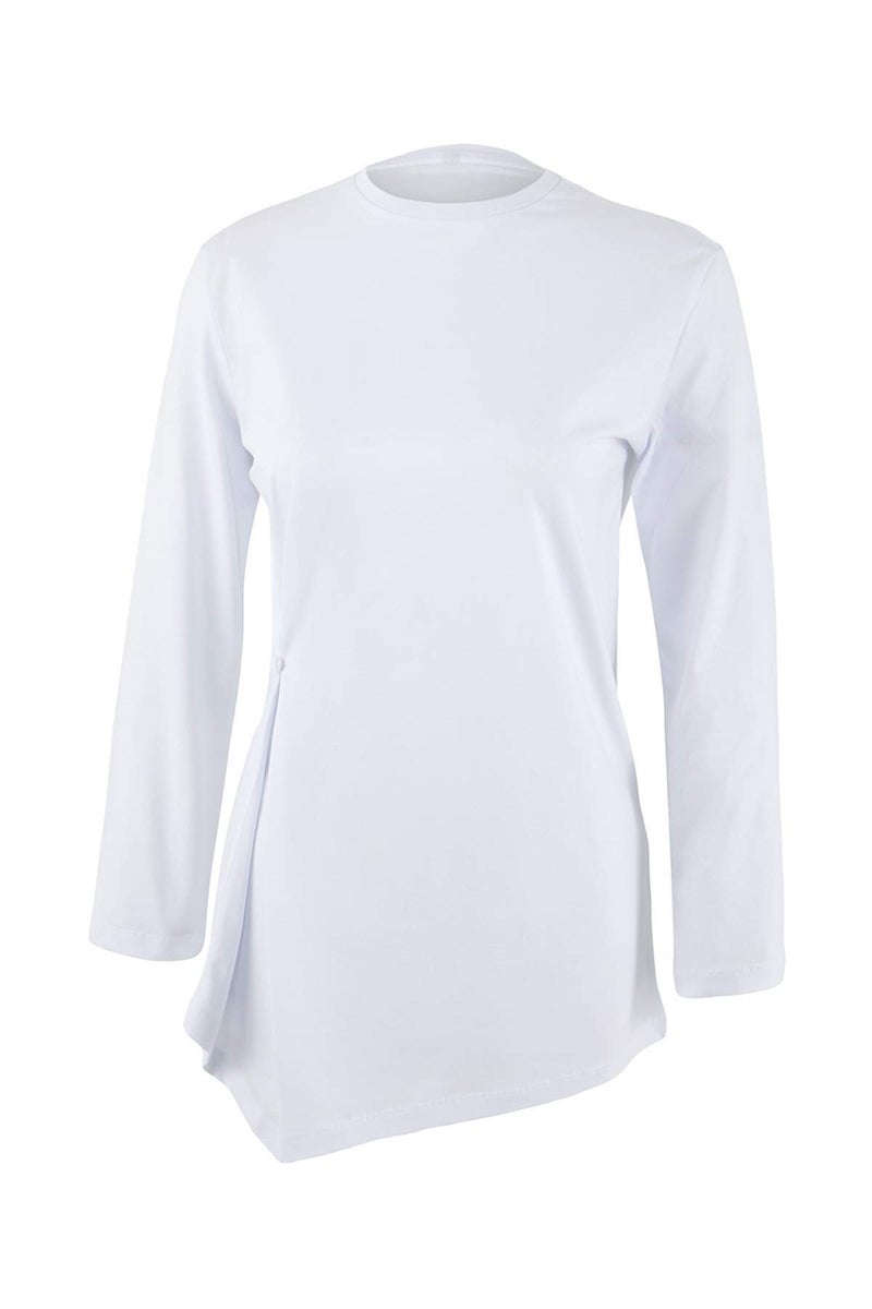 trendyol White Regular Single Jersey Plain Knitted Tctss26Uk00007 - Image 3