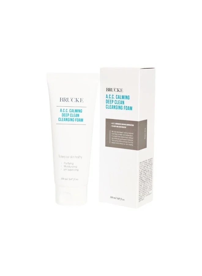 بروك رغوة تنظيف عميقة ومهدئة لجميع أنواع البشرة