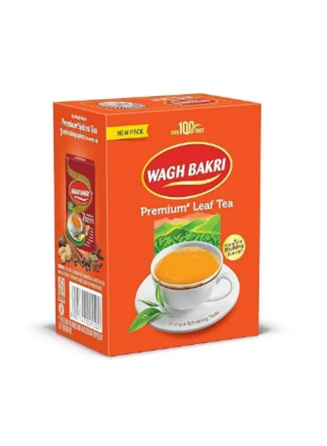 WAGH BAKRI Premium Leaf Tea Box 225g - Image 1