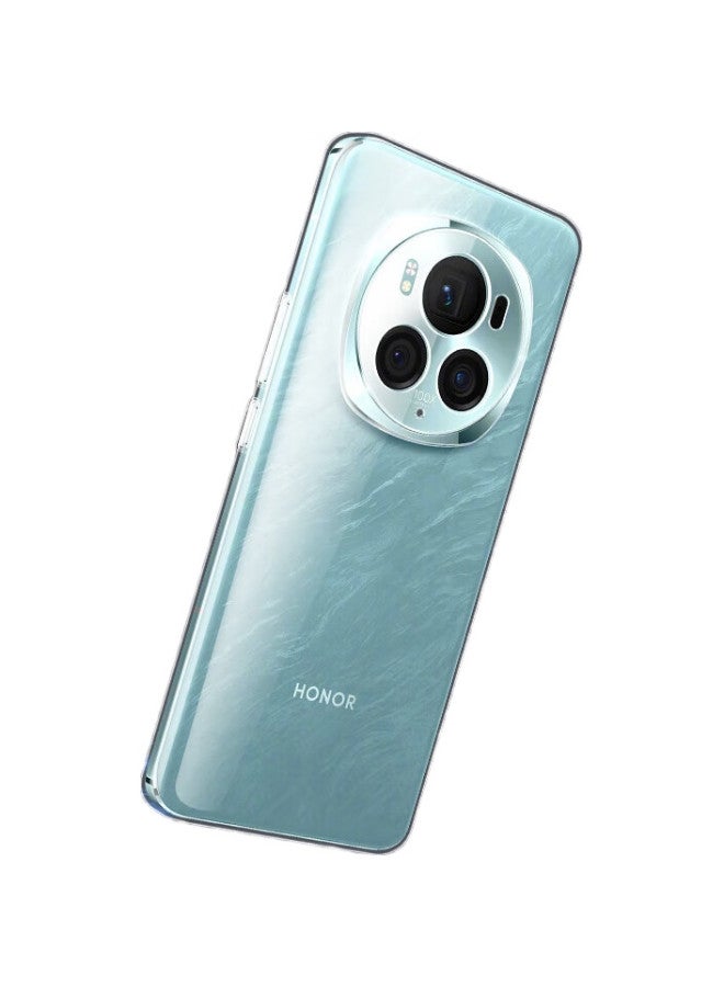 Freeson Compatible With Honor Magic6 Pro Phone Case, Slim Full Protection Shockproof Clear Tpu Soft Shell (With Ring Holder And Lanyard), Transparent - Image 2