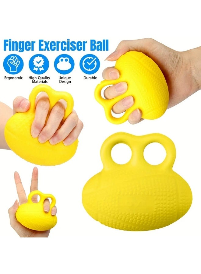 Goolsky [High Elasticity Grip Ball] High Elasticity One PU Grip Ball - Hand Strength Training Model, Egg-shaped Grip Ball - Image 2
