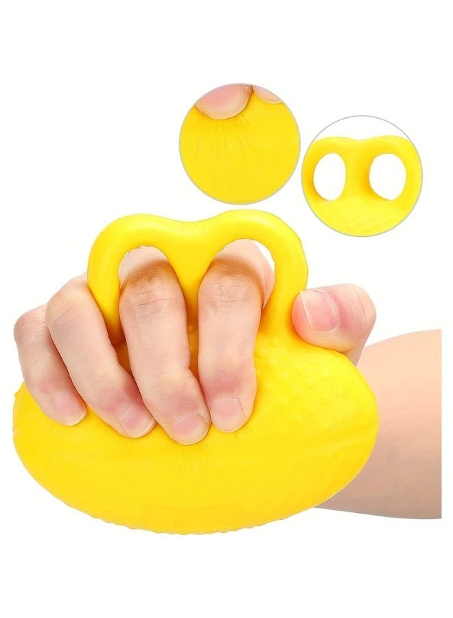 Goolsky [High Elasticity Grip Ball] High Elasticity One PU Grip Ball - Hand Strength Training Model, Egg-shaped Grip Ball - Image 5