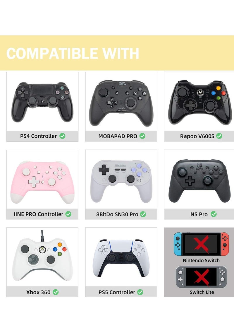 4-Piece Galaxy Thumb Grip Set For PS4/PS5 Controllers ﻿  - Image 2