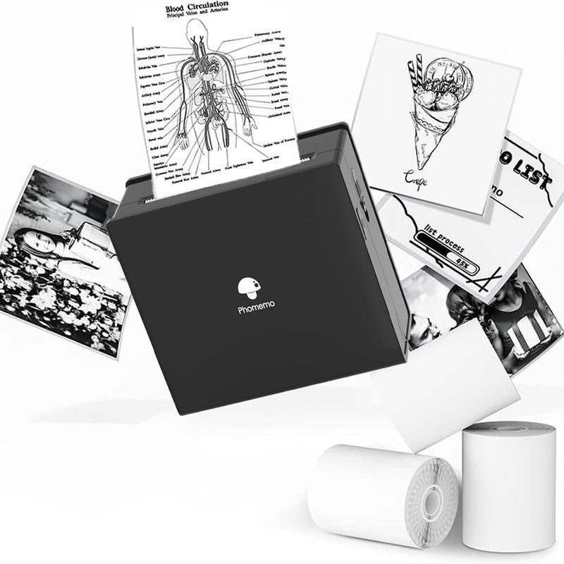 Mini Printer Small Home Pagemo M02 Mobile Phone Po Sticker Thermal Label Printer - Image 5