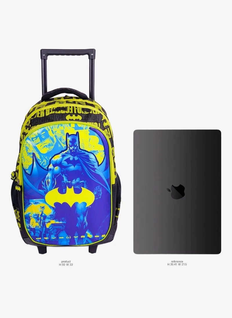 Warner Bros. Warner Bros.- Forever Batman Rolling School Backpack 18-Inch for Boys, School Bag