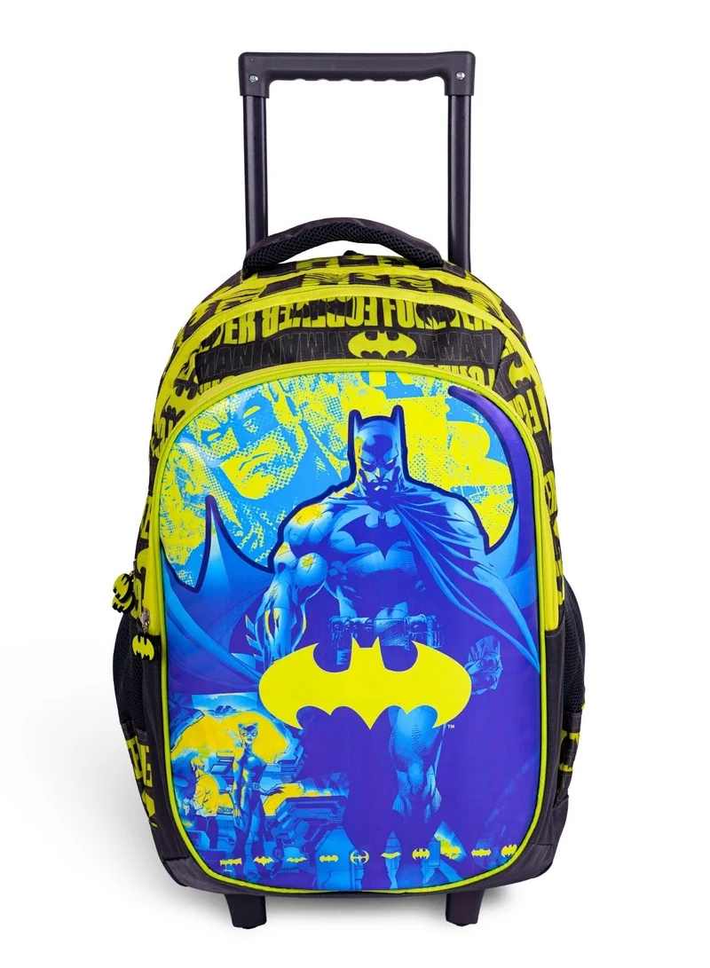 Warner Bros. Warner Bros.- Forever Batman Rolling School Backpack 18-Inch for Boys, School Bag