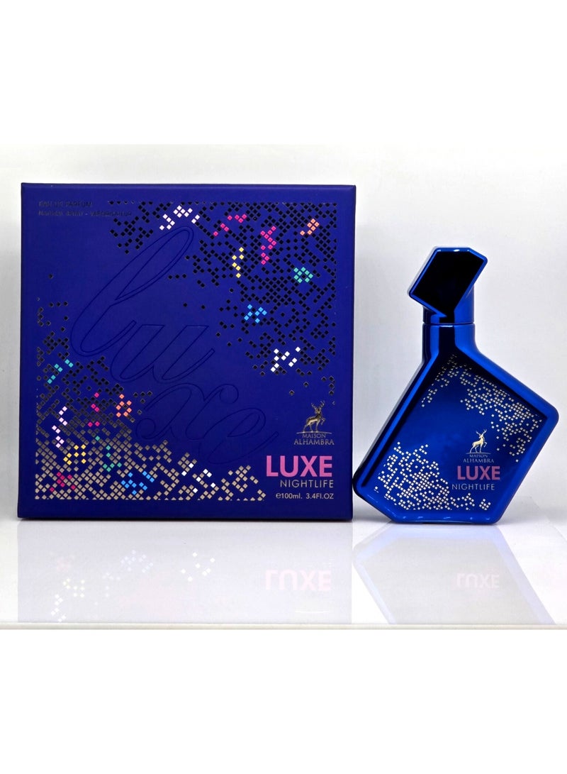 MAISON ALHAMBRA عطر لاكس نايتلايف 100 مل - Image 3