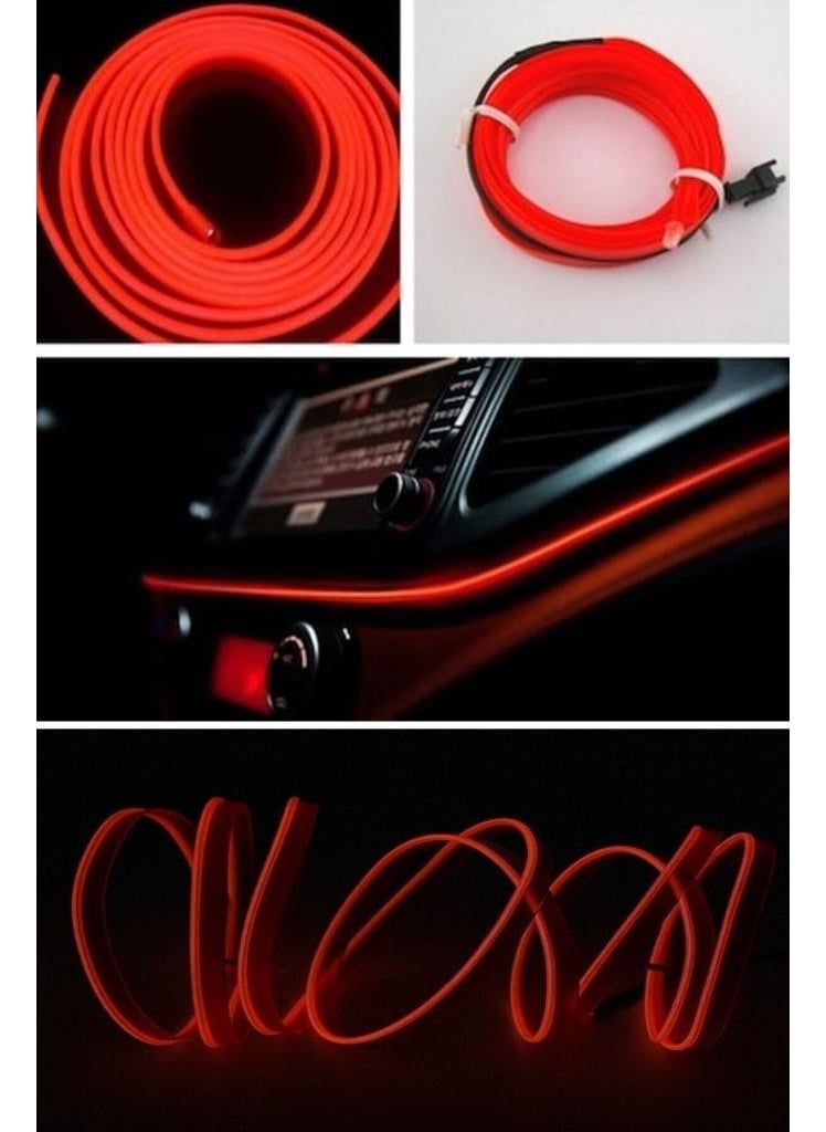 Interior Dashboard Strip LED Colored Rope Neon LED 3 Meters Orange Dark - pzsku/Z9FA9B8EBD9D2B307C52CZ/45/_/1725794050/295b4627-705a-43d6-97cd-1260f8af92f6