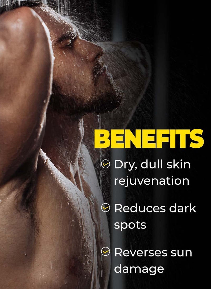 BEARDO Beardo UltraGlow Body Wash for Men 200ml Moisturizes and Hydrates the Skin Contains Mulberry and Bearberry Extracts for Deep Cleansing and Nourishment Soft and Smooth Skin - Image 2