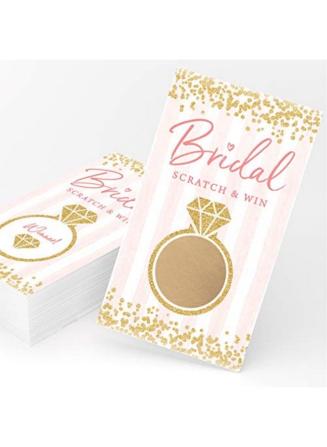 Printed Party Bridal Shower Scratch Off Game Ring Lottery Tickets Set Of 30 - Image 1
