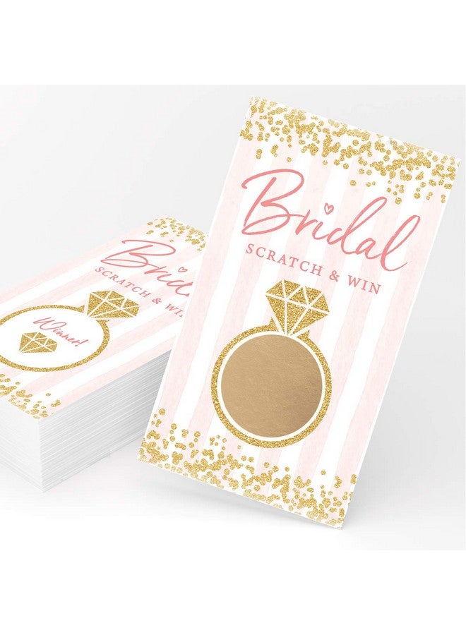 Printed Party Bridal Shower Scratch Off Game Ring Lottery Tickets Set Of 30 - Image 2