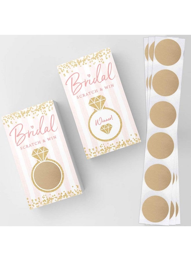 Printed Party Bridal Shower Scratch Off Game Ring Lottery Tickets Set Of 30 - Image 3