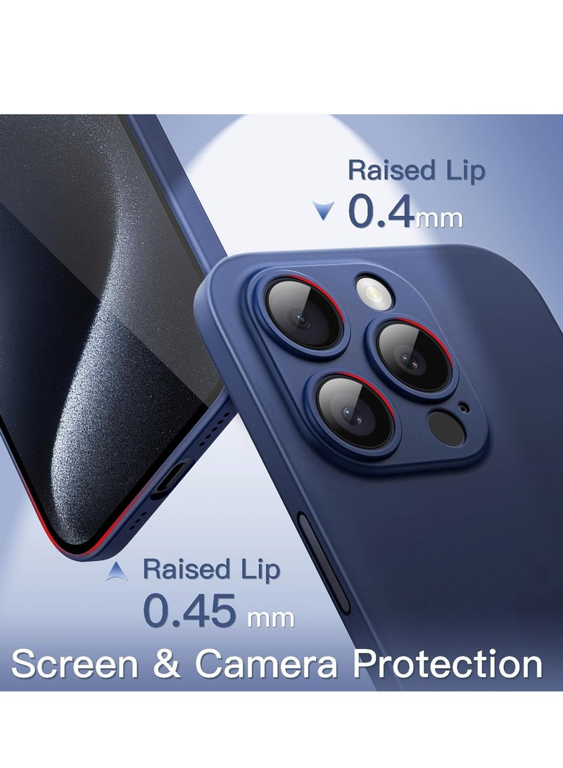 JAJEEK Ultra-Thin Case (0.35mm Thin) for iPhone 15 Pro 6.1 inch, Full Camera Lens Protection, Lightweight Matte Polycarbonate, Wireless Charging Compatible – Sleek & Durable Design - Image 4