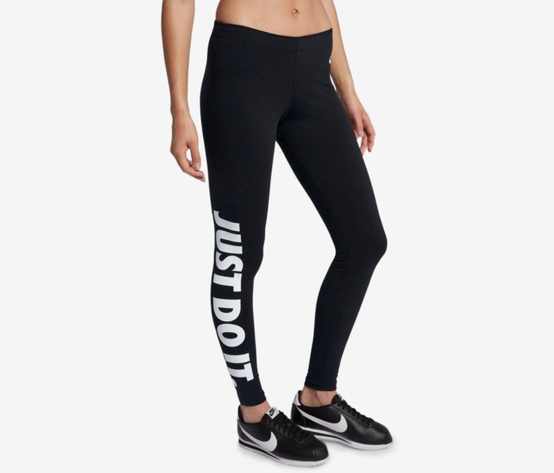 Nike Women Sportswear Leg,A,See Leggings, Black