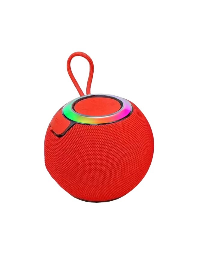 NIBEMINENT Bluetooth Speaker Heavy Subwoofer Outdoor Wireless Small Speaker Home With Ambient Light Desktop Mini Speaker  - Image 1
