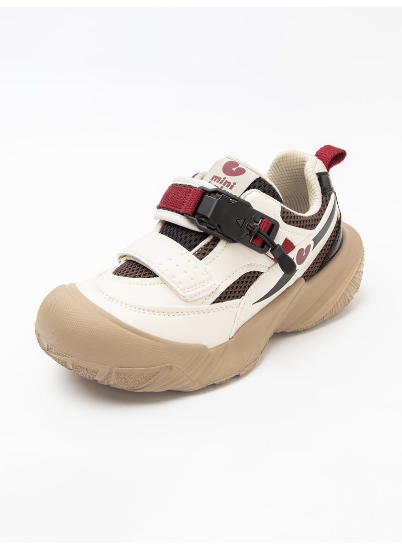 mini bala Unisex Kids' Running Shoes Lightweight Breathable Soft & Elastic Cushioned Magnetic Buckle Design Sporty Stylish Comfortable Athletic Sneakers - Image 1