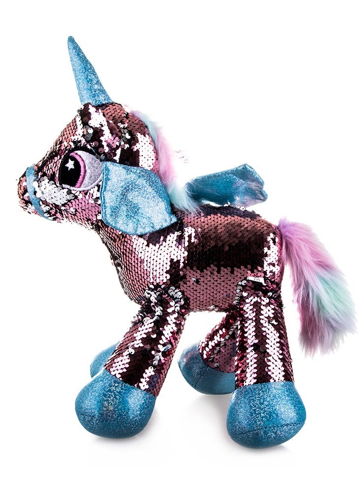Stuffed Toy Sequin Unicorn 30 cm - Image 1