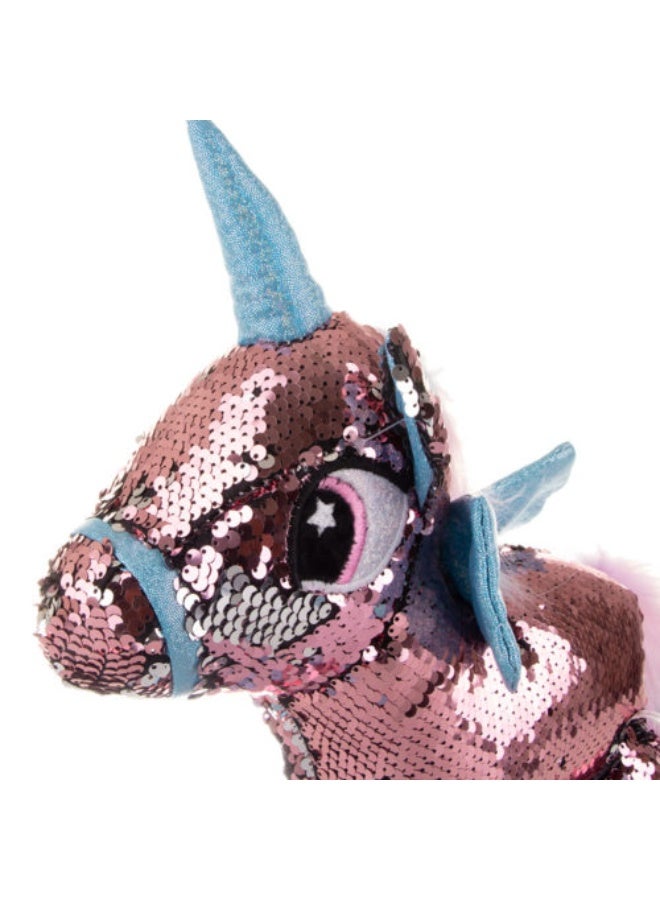 Stuffed Toy Sequin Unicorn 30 cm - Image 4