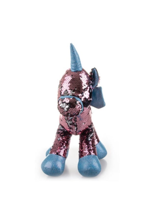 Stuffed Toy Sequin Unicorn 30 cm - Image 3