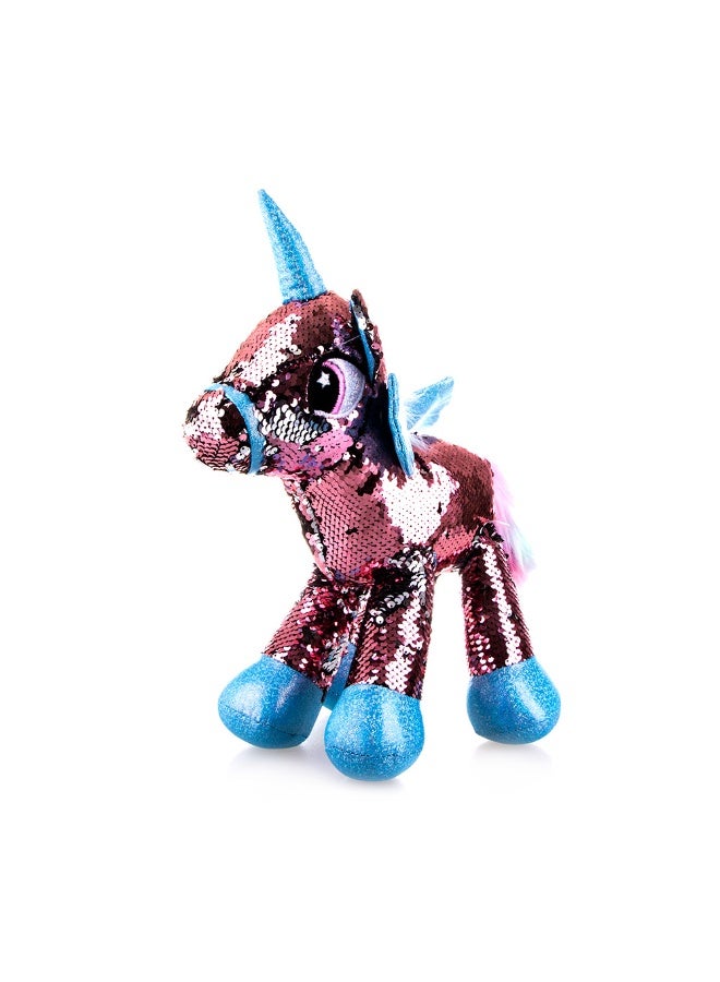 Stuffed Toy Sequin Unicorn 30 cm - Image 2