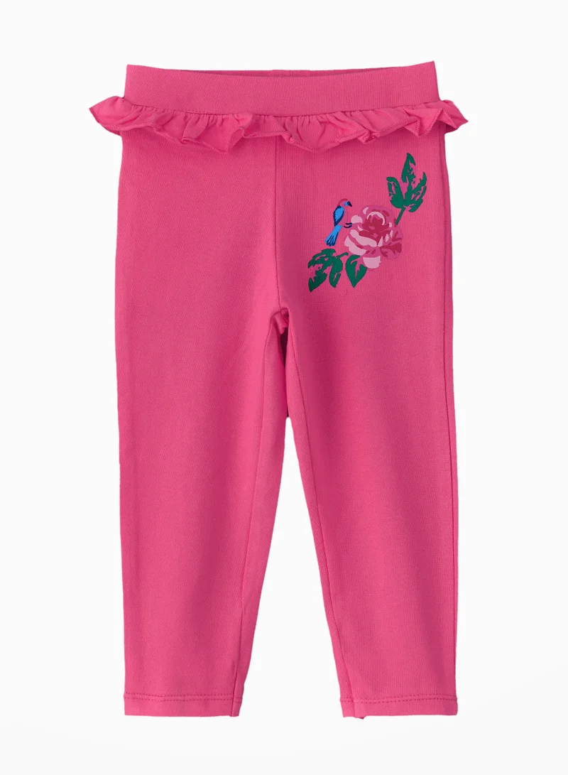 Jelliene All-Day Adventures: Girls' Cotton Knitted Leggings