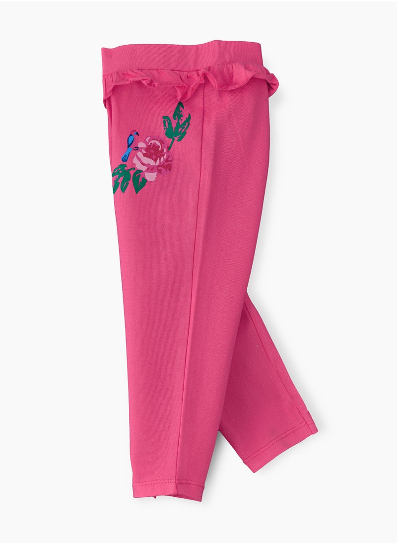 Jelliene All-Day Adventures: Girls' Cotton Knitted Leggings  - Image 3