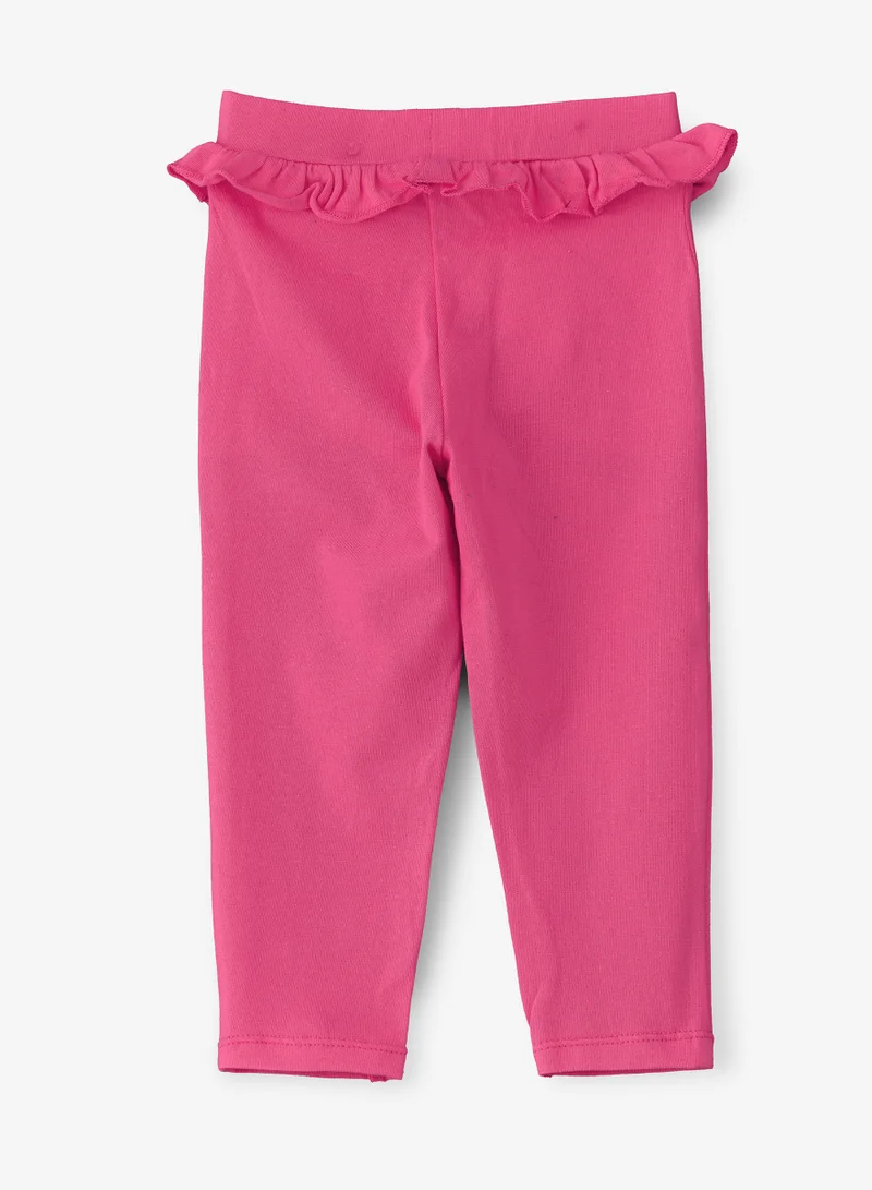 Jelliene All-Day Adventures: Girls' Cotton Knitted Leggings