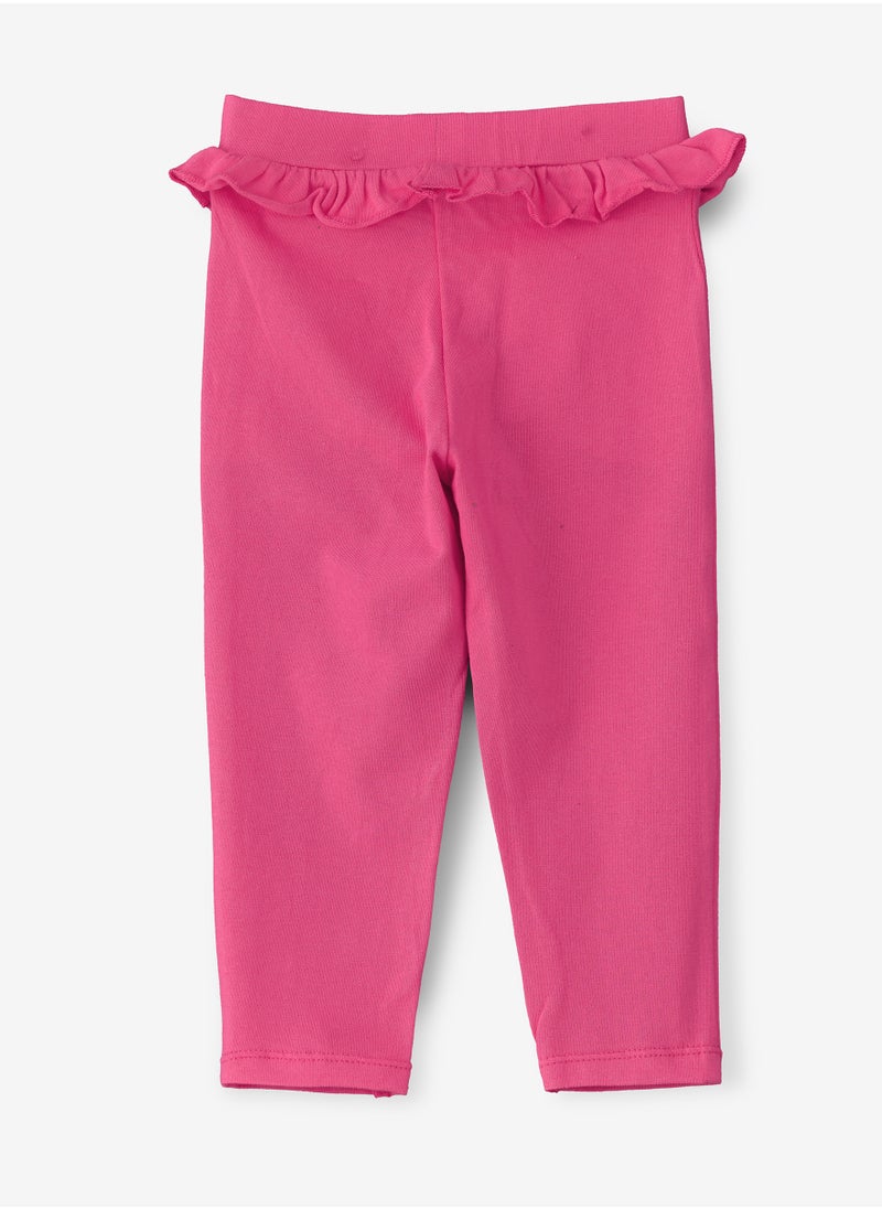 Jelliene All-Day Adventures: Girls' Cotton Knitted Leggings  - Image 2