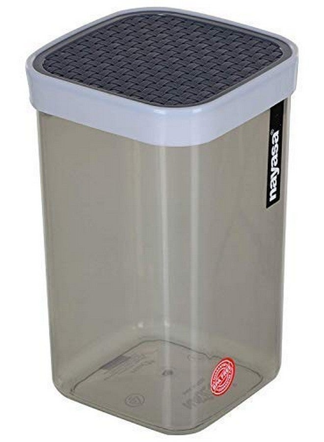 Nayasa Plastic Fusion Container- 1500ml, 6 pieces, Grey - Image 3