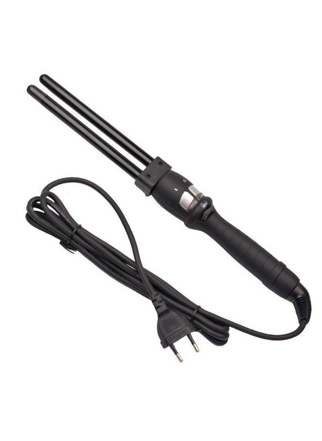 JINDIN - Curling Iron Double Barrel Hair Curler Big Wave Curly Curling Wand Ceramic Hair Crimper Crimping Iron Salon&Home Styling Tools For Short Medium Long Hair - Image 1