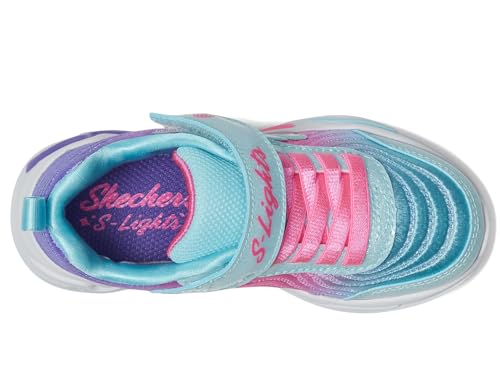 SKECHERS حذاء سكيشرز ويفي بيمز - أومبري إكسبريس، نعناع/متعدد، 13 أمريكي للجنسين للأطفال الصغار - Image 2