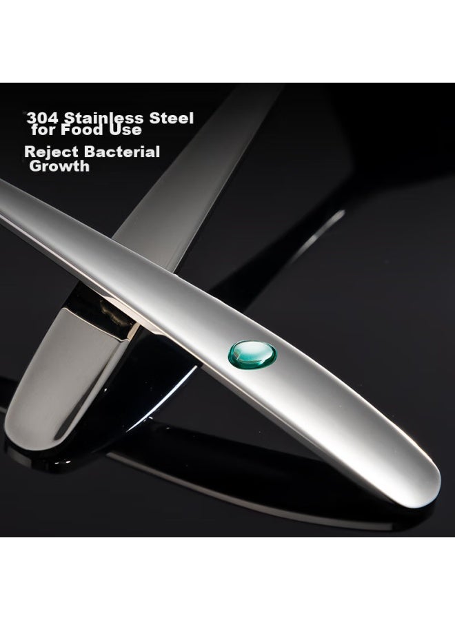 JD.com Jd Jingzao 304 Stainless Steel General-purpose Serving Ladle And Strainer, Household Soup Ladle And Strainer With Long Handle, Deep General-purpose Ladle And Strainer, 2-piece Set - Image 2
