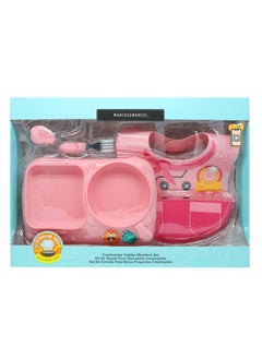 Marcus & Marcus Toddler Meal Time Set (Little Chef) Pink  - Image 4