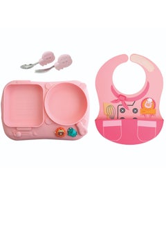 Marcus & Marcus Toddler Meal Time Set (Little Chef) Pink  - Image 1