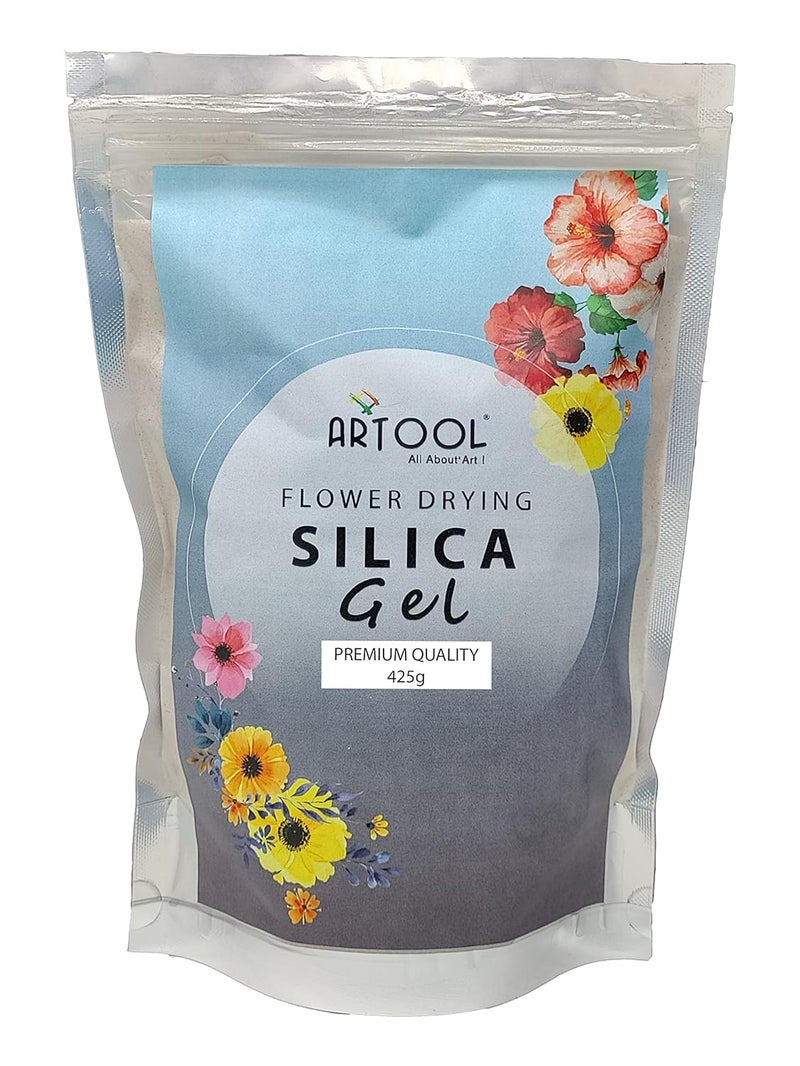 ARTOOL D70 Silica Gel Flower Drying Powder DIY Flower Drying Powder Silica Gel for Preservative Flowers 425gm