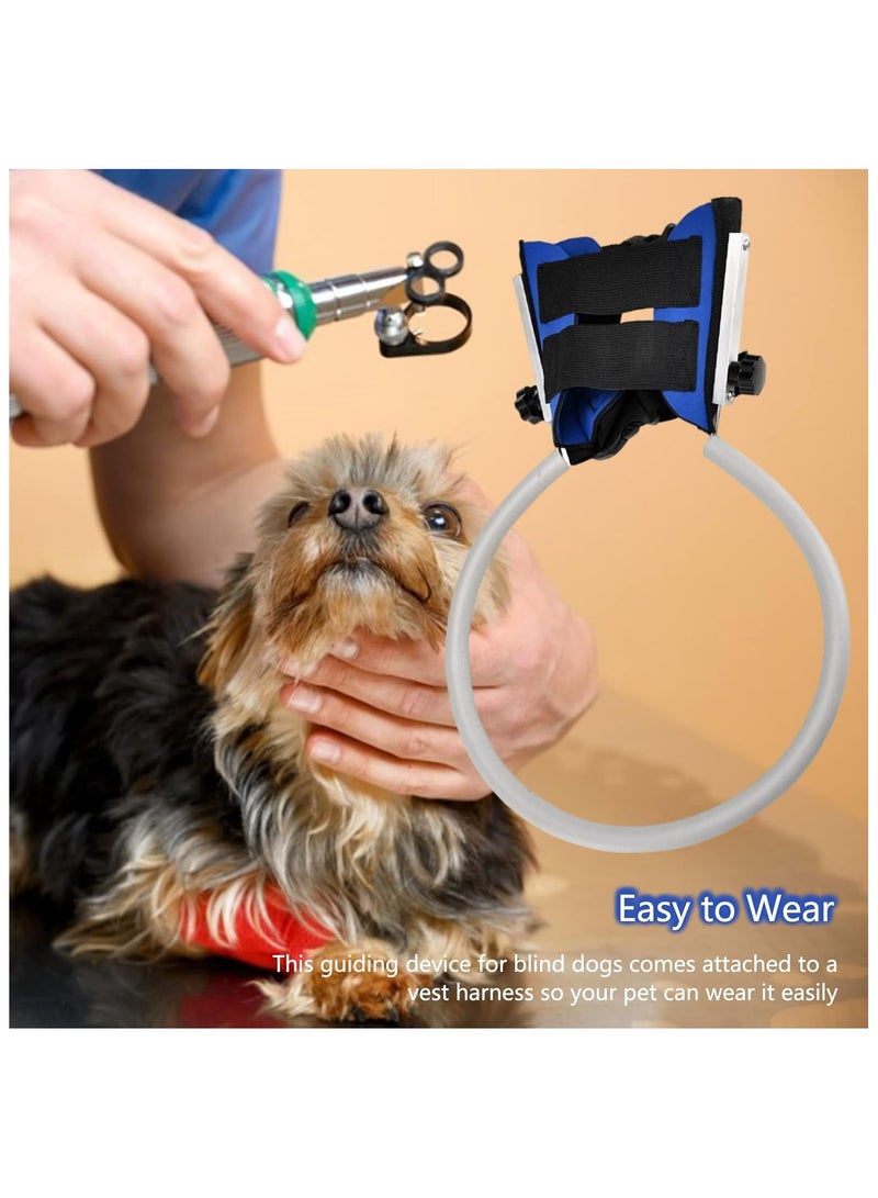 general Blind Dog Halo Blind Cats Adjustable Guiding Help Tool Pet Accessories Protective Easy to Wear for Blind Cats Dogs Size S - Image 3