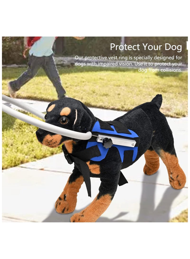 general Blind Dog Halo Blind Cats Adjustable Guiding Help Tool Pet Accessories Protective Easy to Wear for Blind Cats Dogs Size S - Image 4