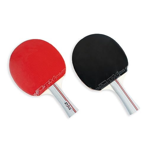 STAG Iconic Victor Table Tennis Playset | 2 Racquets, 3 ABS Balls & Storage Case | Intermediate Ping Pong Set for Home, Schools & Clubs | Durable & Easy to Play - Image 3