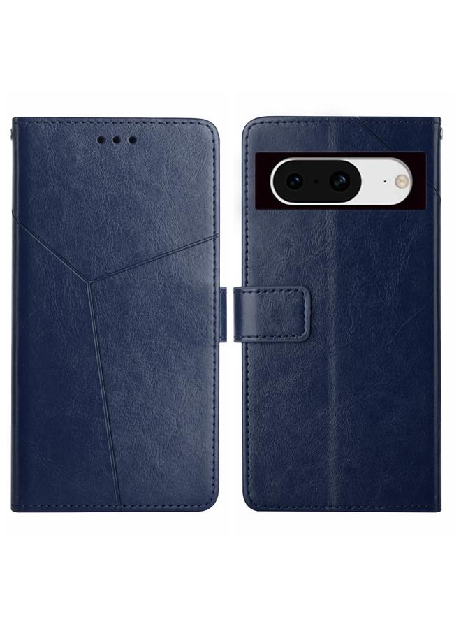 Zaboon Case For Google Pixel 8a Y-shaped Pattern Flip Leather Phone Case - Image 1