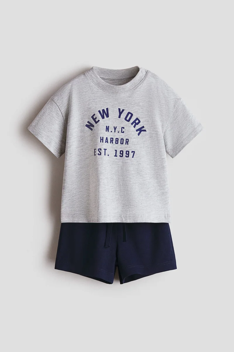 H&M 2-piece cotton set