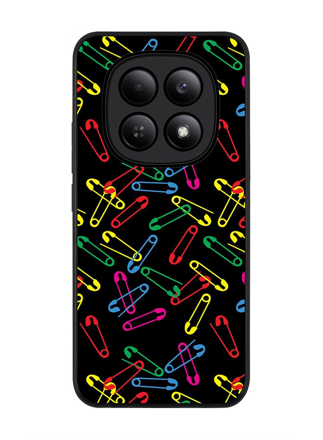 For Xiaomi Redmi Note 15 4G Case,Slim fit Camera Protection, Shockproof Thin Phone cover  - Safety Pins